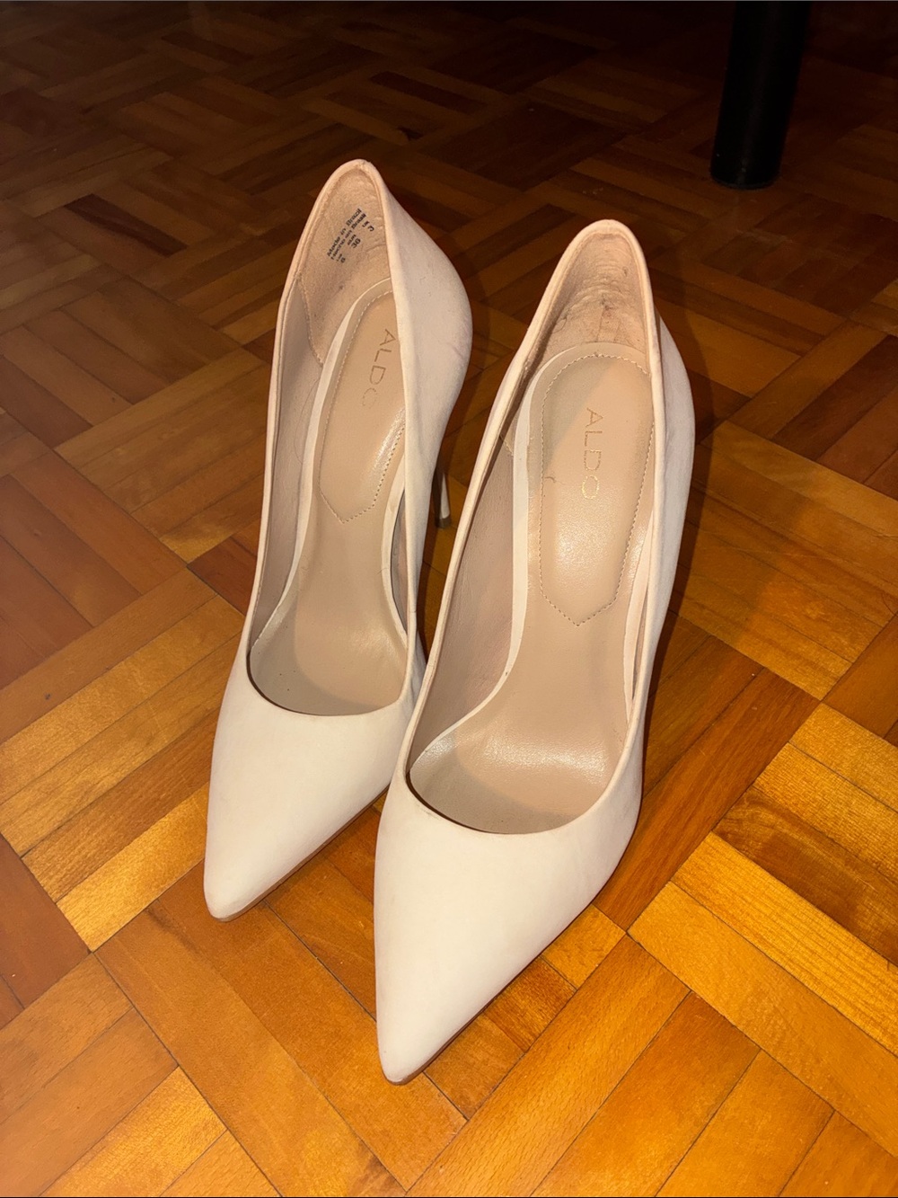 Aldo Nude Pointed Toe Stiletto heels
